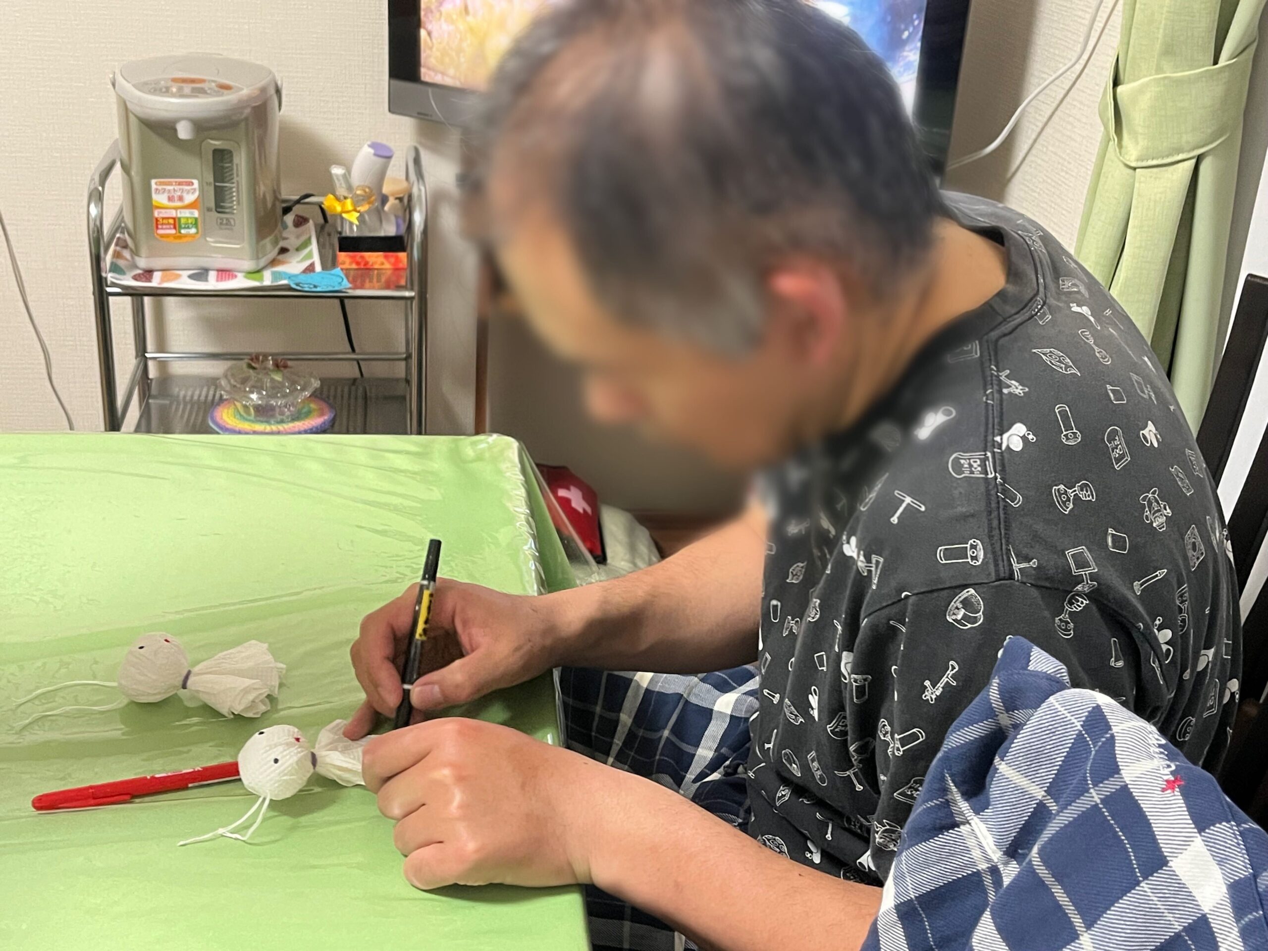 玄関飾り作り