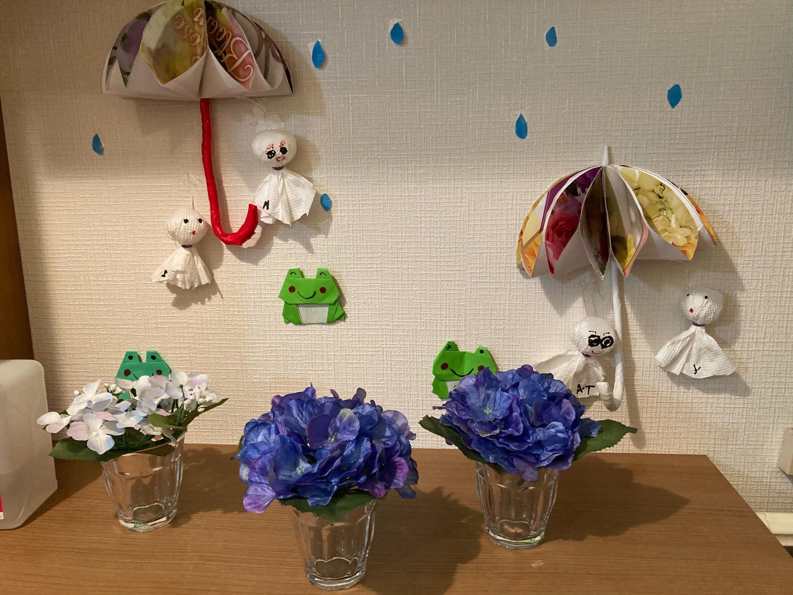 梅雨に向けて🐸